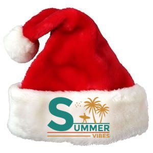 Summer Vibes Adventure Graphic Premium Christmas Santa Hat