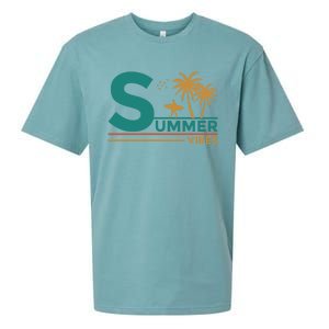 Summer Vibes Adventure Graphic Sueded Cloud Jersey T-Shirt