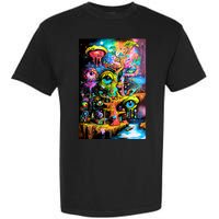 Surreal Vision: A Psychedelic Dreamscape Garment-Dyed Heavyweight T-Shirt