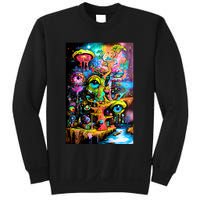 Surreal Vision: A Psychedelic Dreamscape Sweatshirt