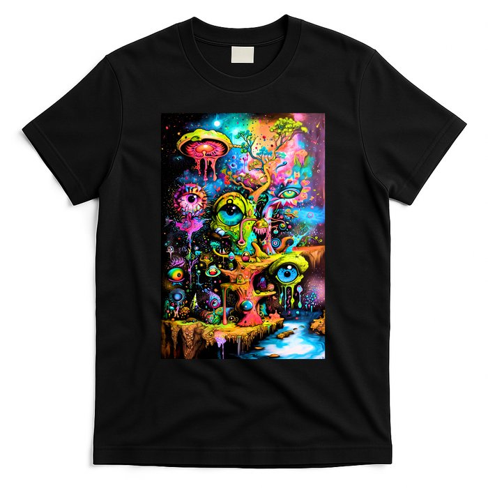 Surreal Vision: A Psychedelic Dreamscape T-Shirt