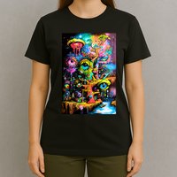 Surreal Vision: A Psychedelic Dreamscape T-Shirt