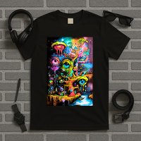 Surreal Vision: A Psychedelic Dreamscape T-Shirt