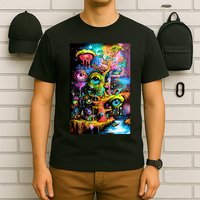 Surreal Vision: A Psychedelic Dreamscape T-Shirt