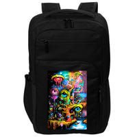 Surreal Vision: A Psychedelic Dreamscape Impact Tech Backpack