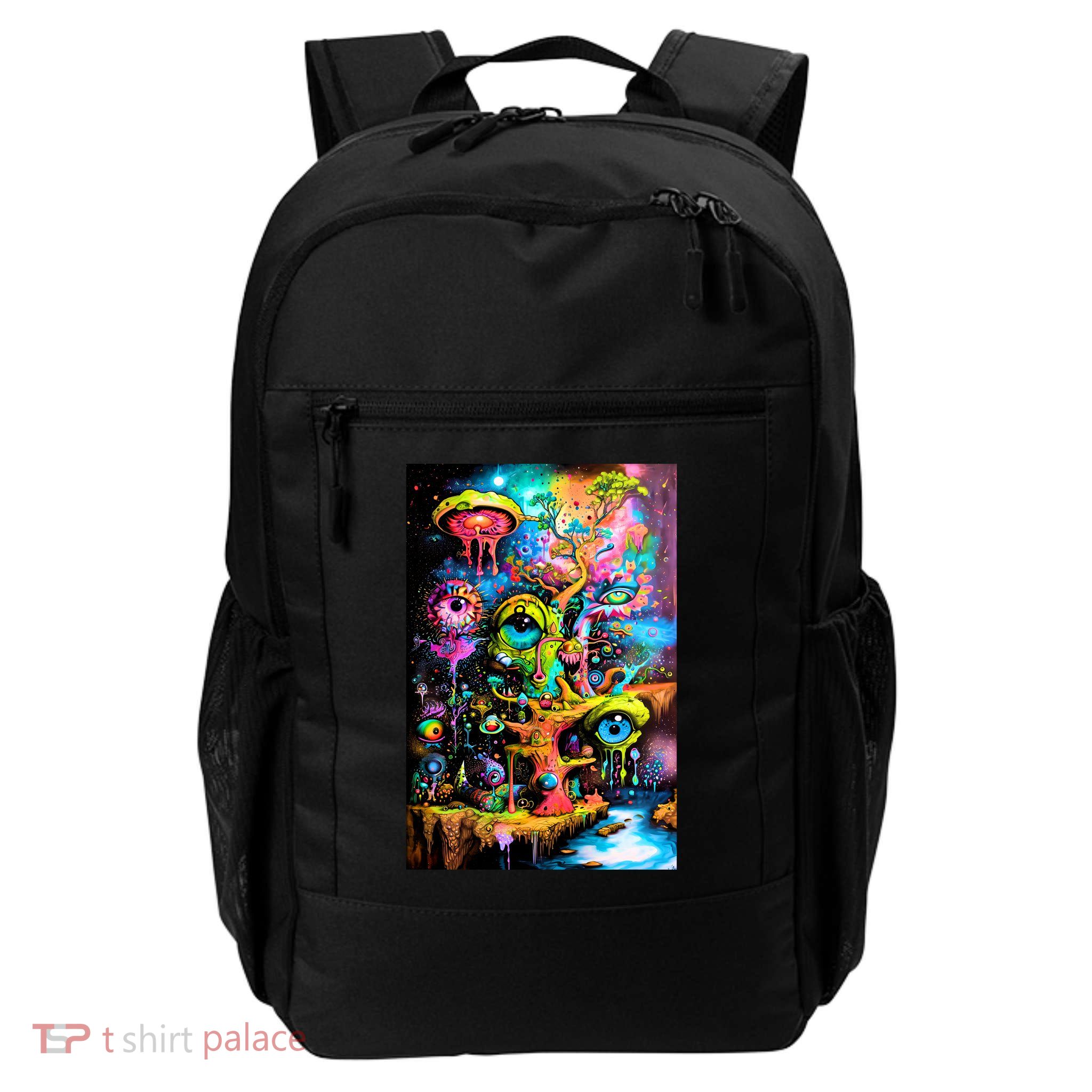Surreal Vision: A Psychedelic Dreamscape Daily Commute Backpack