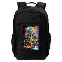 Surreal Vision: A Psychedelic Dreamscape Backpack