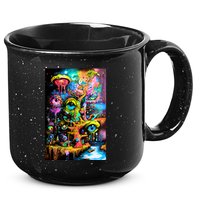 Surreal Vision: A Psychedelic Dreamscape 15oz Campfire Ceramic Mug