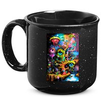 Surreal Vision: A Psychedelic Dreamscape 15oz Campfire Ceramic Mug