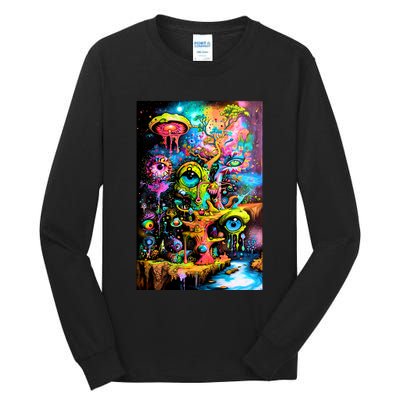 Surreal Vision: A Psychedelic Dreamscape Tall Long Sleeve T-Shirt