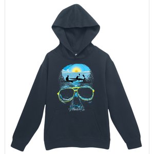 Summer Vacation Beach Skull Lover Cool Rowing Urban Pullover Hoodie