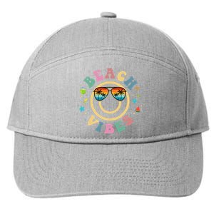 Summer Vacation Beach Vibes Stylish Beach 7-Panel Snapback Hat