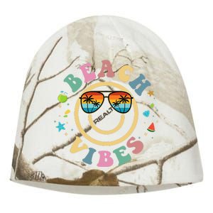 Summer Vacation Beach Vibes Stylish Beach Kati - Camo Knit Beanie