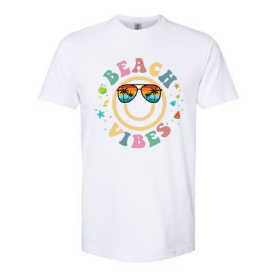 Summer Vacation Beach Vibes Stylish Beach Softstyle CVC T-Shirt