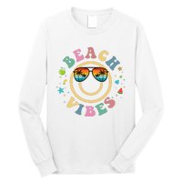 Summer Vacation Beach Vibes Stylish Beach Long Sleeve Shirt