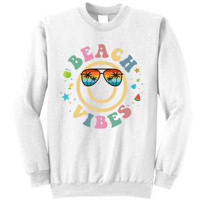 Summer Vacation Beach Vibes Stylish Beach Sweatshirt