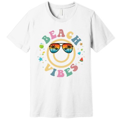 Summer Vacation Beach Vibes Stylish Beach Premium T-Shirt