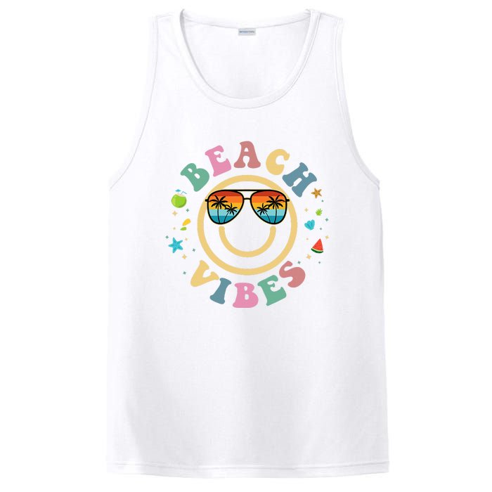 Summer Vacation Beach Vibes Stylish Beach PosiCharge Competitor Tank