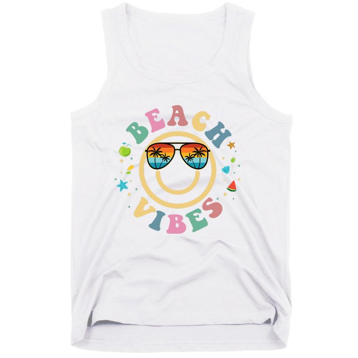 Summer Vacation Beach Vibes Stylish Beach Tank Top