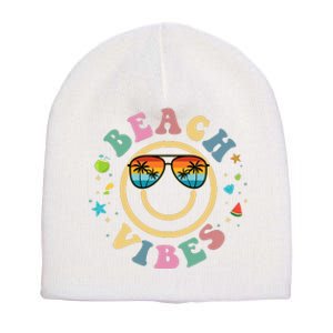 Summer Vacation Beach Vibes Stylish Beach Short Acrylic Beanie