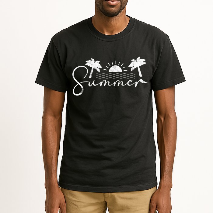 Summer Vintage Beach Tall T-Shirt