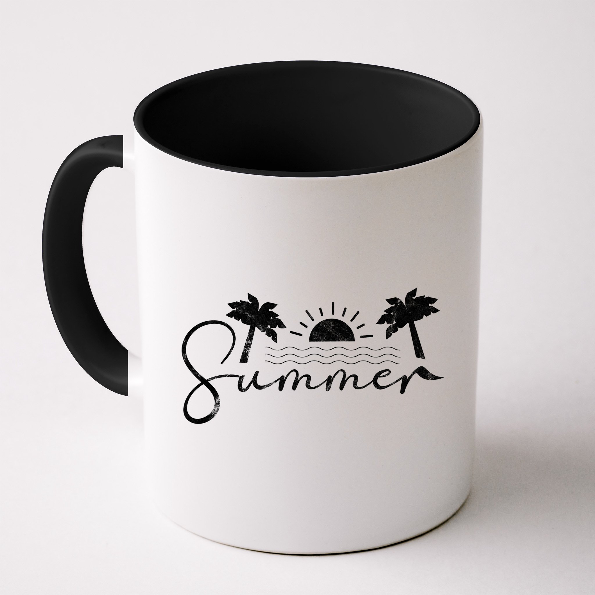 Summer Vintage Beach Mug