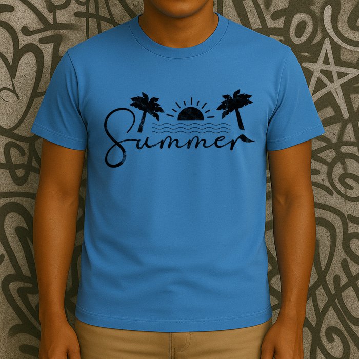 Summer Vintage Beach T-Shirt
