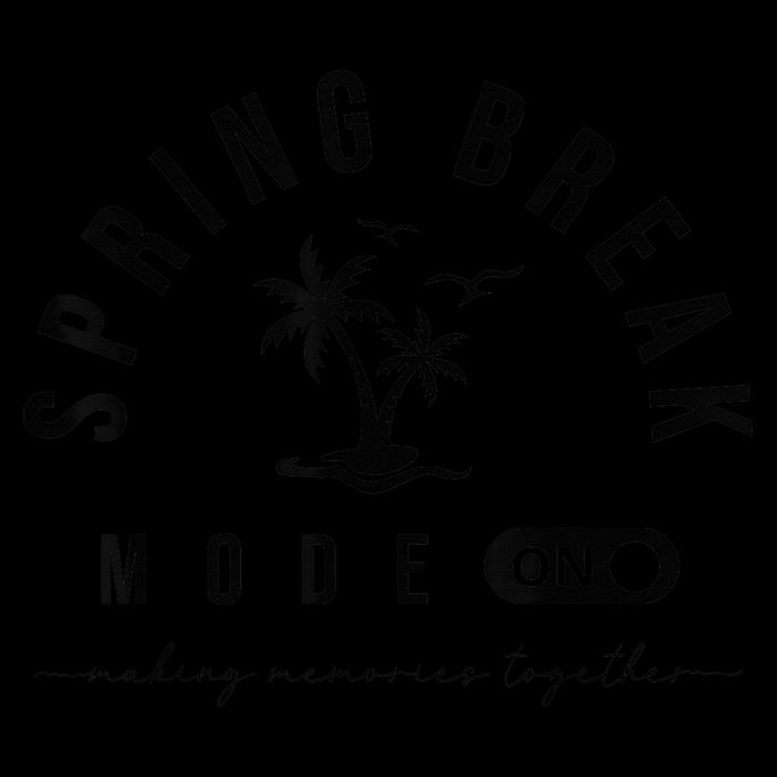 Spring Vacation Break 2025 Mode On Party Ready Beach Vibes Flat Bill Trucker Hat