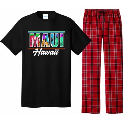 Summer Vacation Beach Maui Hawaii Gift Pajama Set