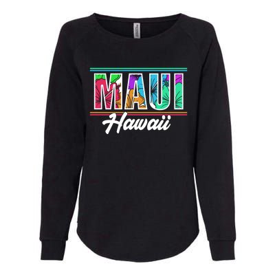 Summer Vacation Beach Maui Hawaii Gift Womens California Wash Sweatshirt