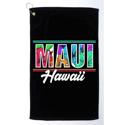 Summer Vacation Beach Maui Hawaii Gift Golf Towel