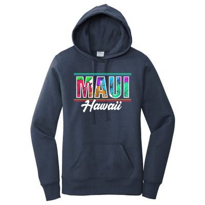 Summer Vacation Beach Maui Hawaii Gift Women's Pullover Hoodie