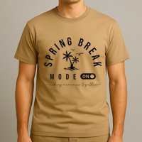 Spring Vacation Break 2025 Mode On Party Ready Beach Vibes T-Shirt