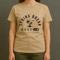 Spring Vacation Break 2025 Mode On Party Ready Beach Vibes T-Shirt