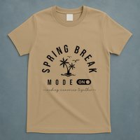 Spring Vacation Break 2025 Mode On Party Ready Beach Vibes T-Shirt