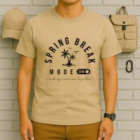 Spring Vacation Break 2025 Mode On Party Ready Beach Vibes T-Shirt