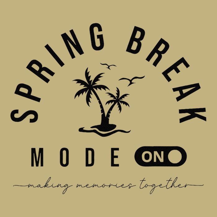 Spring Vacation Break 2025 Mode On Party Ready Beach Vibes T-Shirt