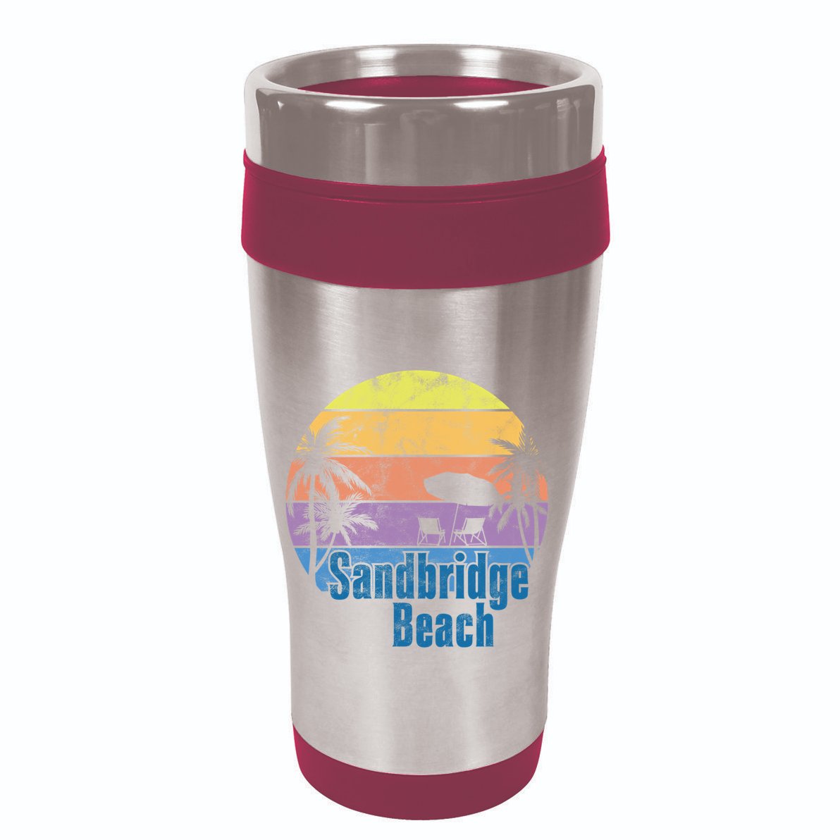 Sandbridge Virginia Beach Retro Sunset Family Beach Vacation Cute Gift Backpack