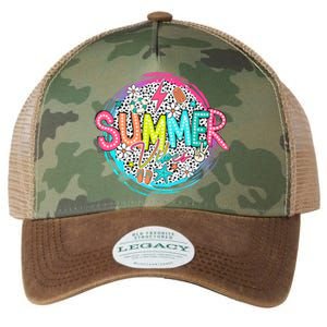 Summer Vibe Beach Vacation Legacy Tie Dye Trucker Hat