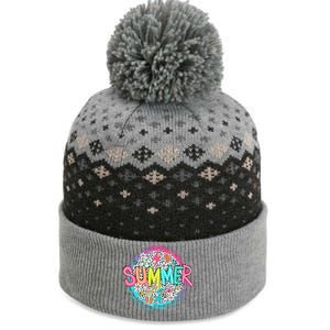 Summer Vibe Beach Vacation The Baniff Cuffed Pom Beanie