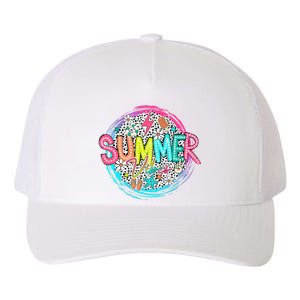 Summer Vibe Beach Vacation Yupoong Adult 5-Panel Trucker Hat