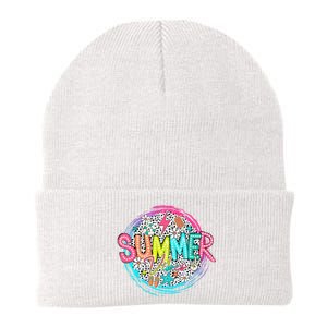 Summer Vibe Beach Vacation Knit Cap Winter Beanie