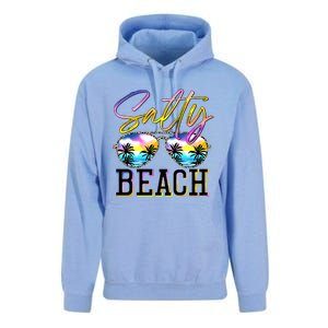 Salty Vibes Beach Vacation Summer Good Vibes Unisex Surf Hoodie