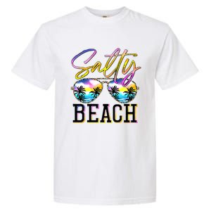 Salty Vibes Beach Vacation Summer Good Vibes Garment-Dyed Heavyweight T-Shirt