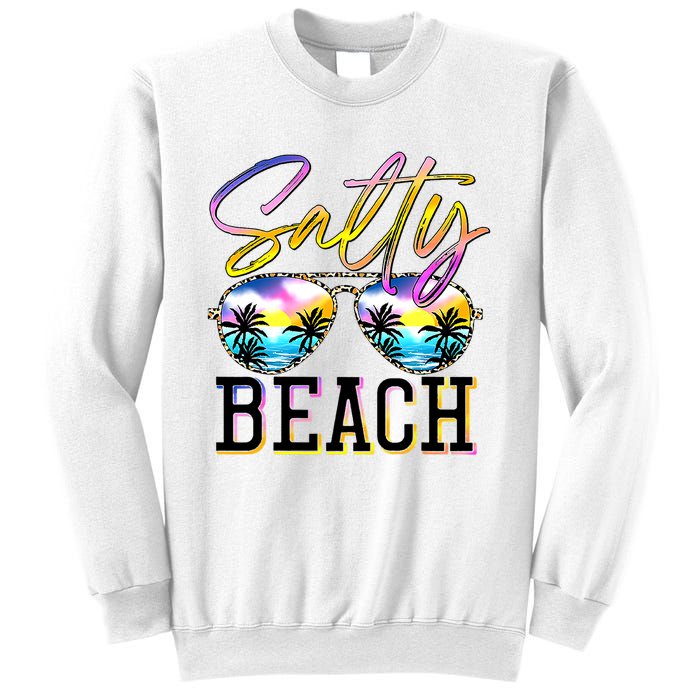 Salty Vibes Beach Vacation Summer Good Vibes Sweatshirt