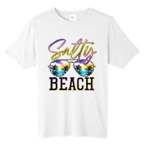 Salty Vibes Beach Vacation Summer Good Vibes Tall Fusion ChromaSoft Performance T-Shirt