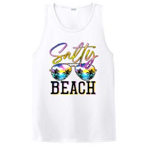 Salty Vibes Beach Vacation Summer Good Vibes PosiCharge Competitor Tank