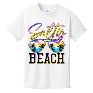 Salty Vibes Beach Vacation Summer Good Vibes Kids T-Shirt