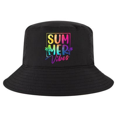 Summer Vibes Beach Sunset Cool Comfort Performance Bucket Hat