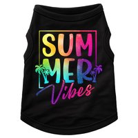 Summer Vibes Beach Sunset Doggie Tank